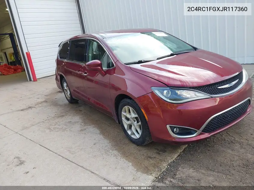 CHRYSLER PACIFICA 2018, VIN 2C4RC1FGXJR117360