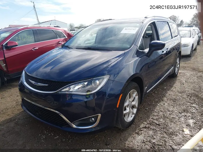 2018 CHRYSLER PACIFICA VIN 2C4RC1EG3JR197571 — фото 2