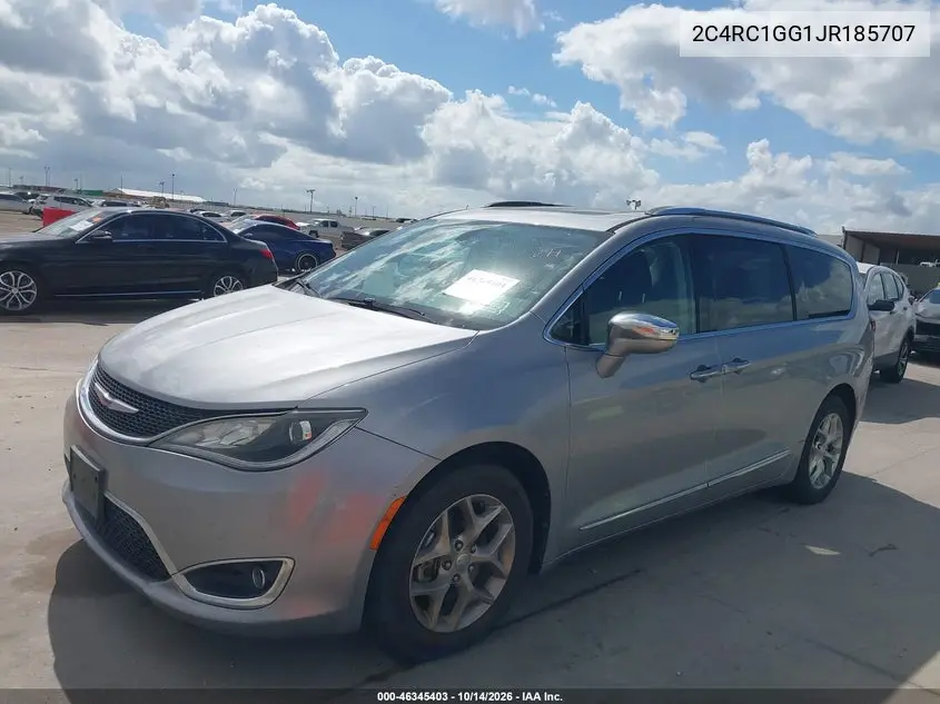 2018 CHRYSLER PACIFICA VIN 2C4RC1GG1JR185707 — фото 2