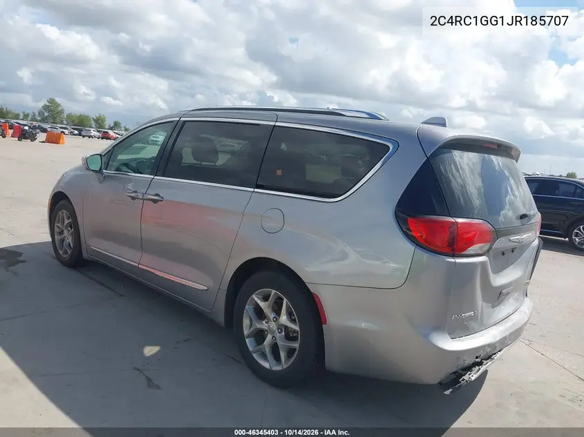2018 CHRYSLER PACIFICA VIN 2C4RC1GG1JR185707 — фото 3