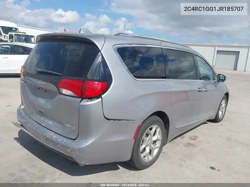 2018 CHRYSLER PACIFICA VIN 2C4RC1GG1JR185707 — фото 4
