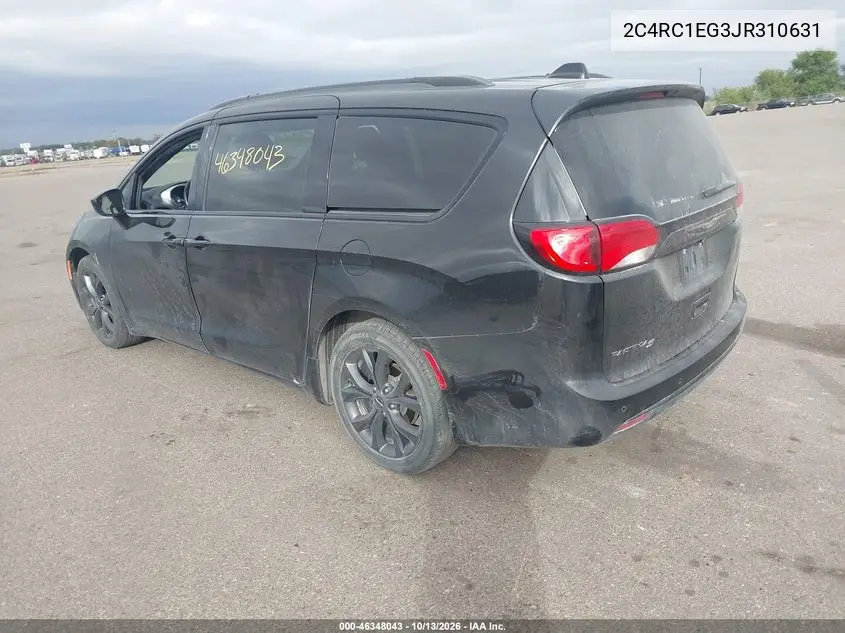 2018 CHRYSLER PACIFICA VIN 2C4RC1EG3JR310631 — фото 3