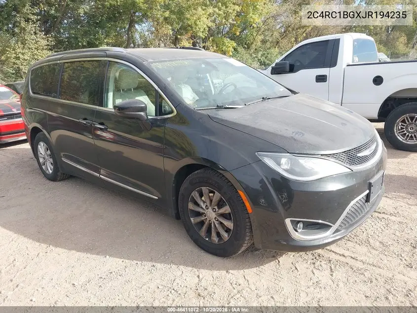 CHRYSLER PACIFICA 2018, VIN 2C4RC1BGXJR194235