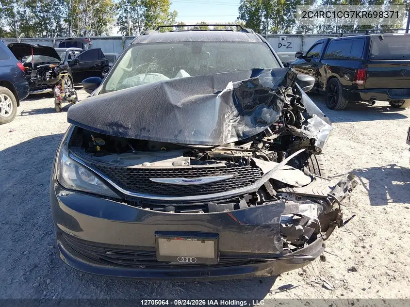 2019 CHRYSLER PACIFICA VIN 2C4RC1CG7KR698371 — фото 12