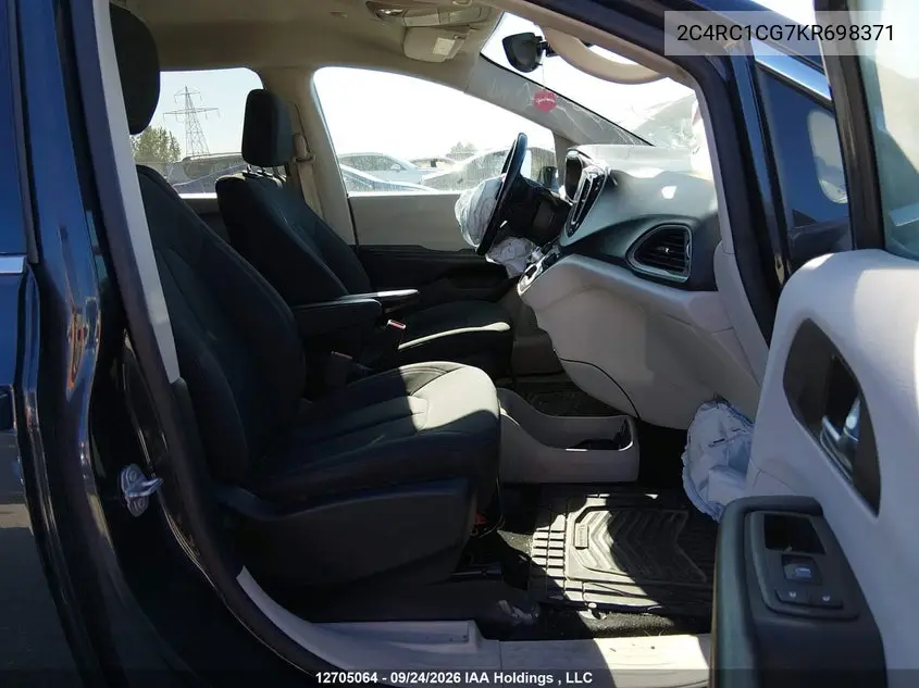 2019 CHRYSLER PACIFICA VIN 2C4RC1CG7KR698371 — фото 5