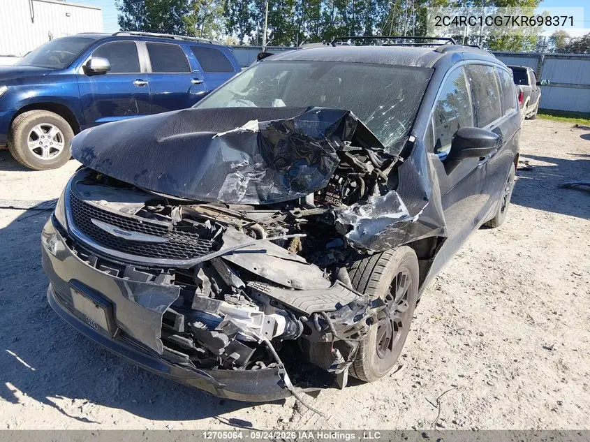 2019 CHRYSLER PACIFICA VIN 2C4RC1CG7KR698371 — фото 6