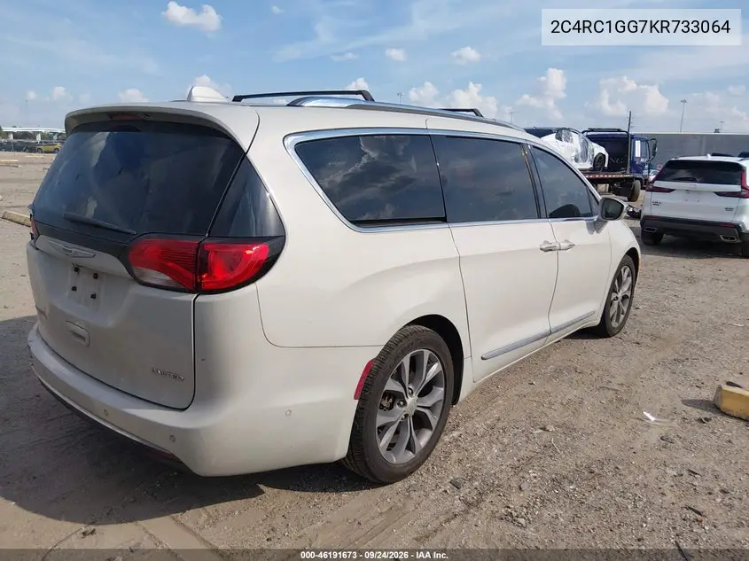 2019 CHRYSLER PACIFICA VIN 2C4RC1GG7KR733064 — фото 4