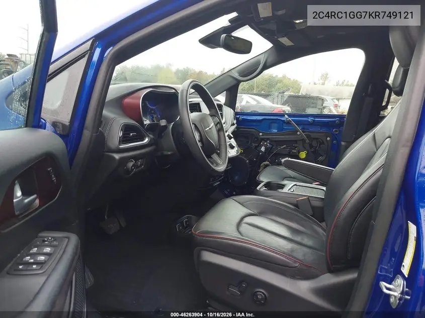 2019 CHRYSLER PACIFICA VIN 2C4RC1GG7KR749121 — фото 5