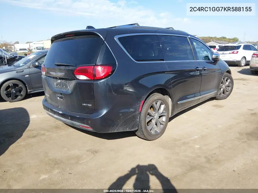 2019 CHRYSLER PACIFICA VIN 2C4RC1GG7KR588155 — фото 4