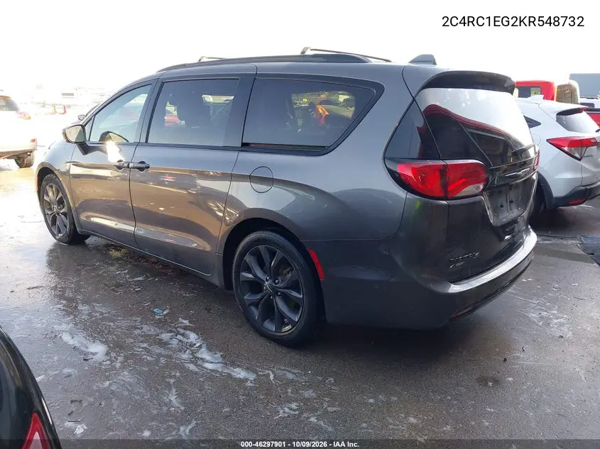 2019 CHRYSLER PACIFICA VIN 2C4RC1EG2KR548732 — фото 3