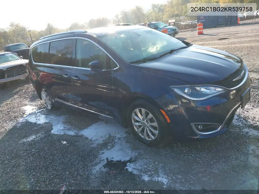 CHRYSLER PACIFICA 2019, VIN 2C4RC1BG2KR539758