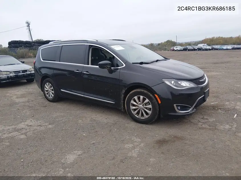 CHRYSLER PACIFICA 2019, VIN 2C4RC1BG3KR686185