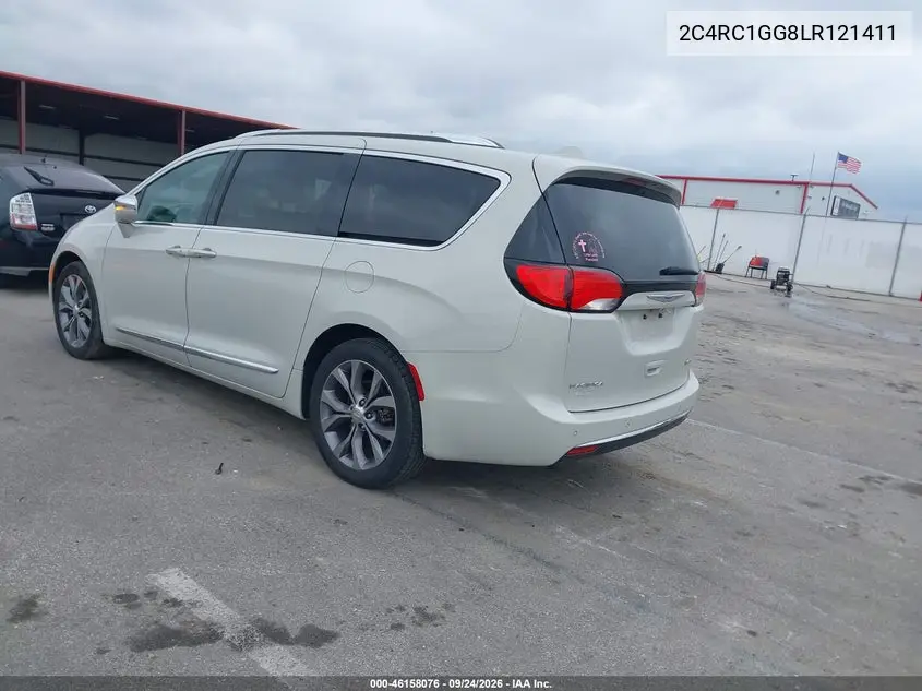 2020 CHRYSLER PACIFICA VIN 2C4RC1GG8LR121411 — фото 3