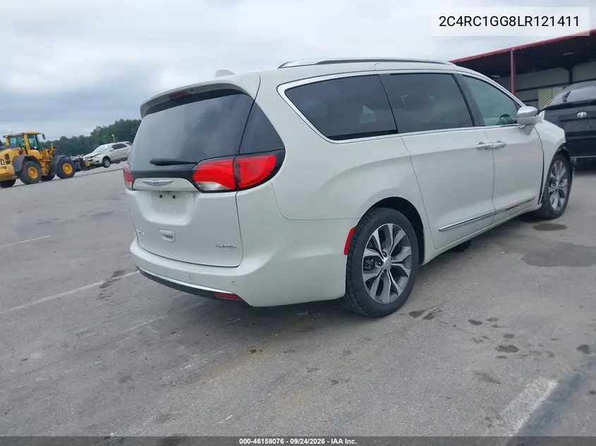 2020 CHRYSLER PACIFICA VIN 2C4RC1GG8LR121411 — фото 4