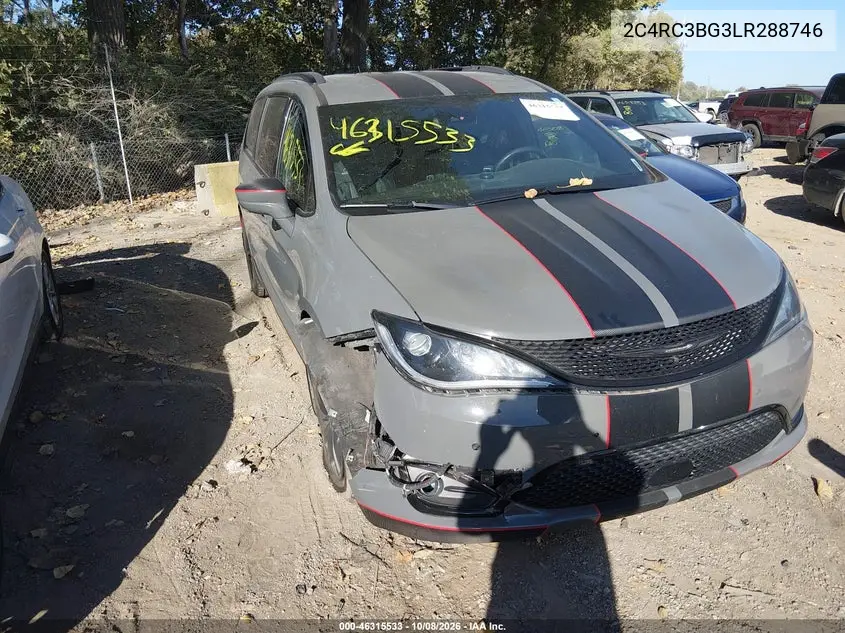 CHRYSLER PACIFICA 2020, VIN 2C4RC3BG3LR288746