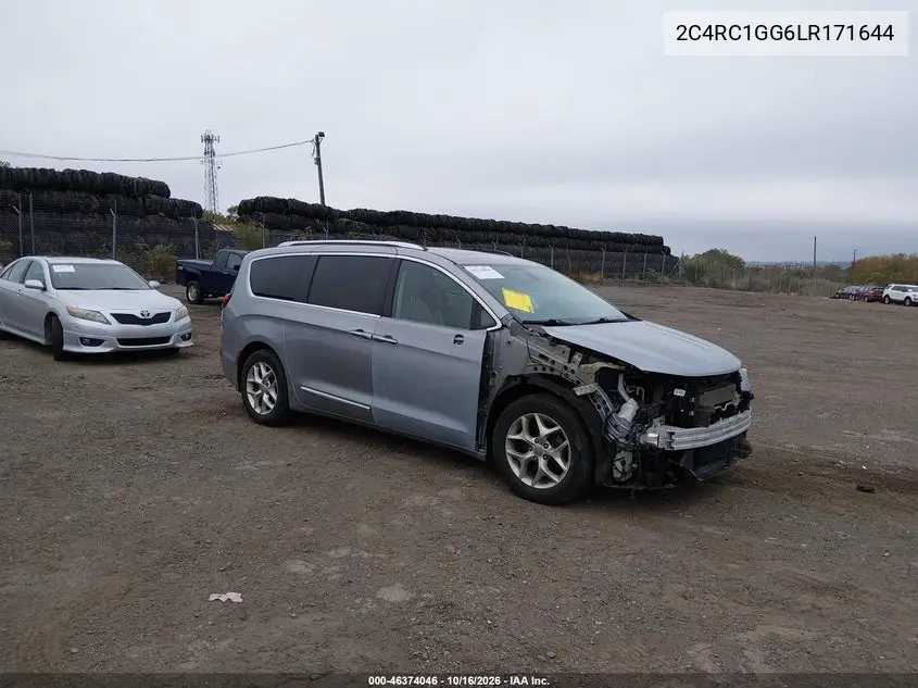 CHRYSLER PACIFICA 2020, VIN 2C4RC1GG6LR171644