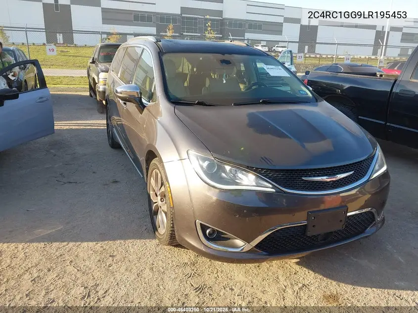 CHRYSLER PACIFICA 2020, VIN 2C4RC1GG9LR195453