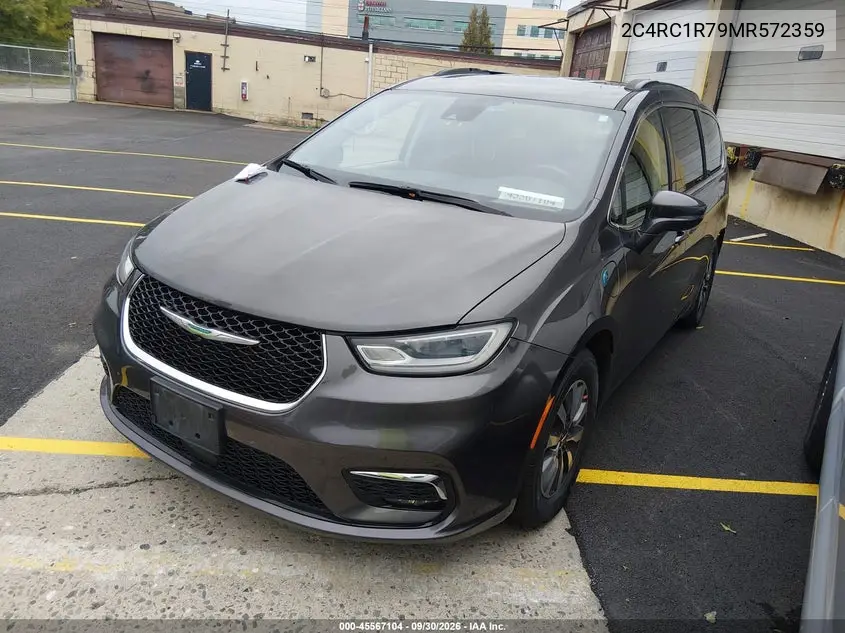 2021 CHRYSLER PACIFICA VIN 2C4RC1R79MR572359 — фото 2