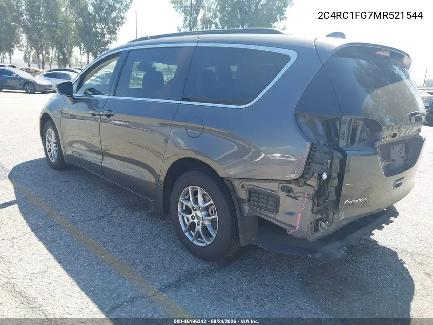 2021 CHRYSLER PACIFICA VIN 2C4RC1FG7MR521544 — фото 3