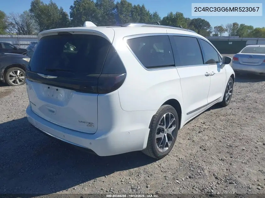 2021 CHRYSLER PACIFICA VIN 2C4RC3GG6MR523067 — фото 4