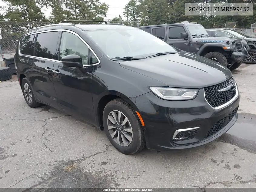 CHRYSLER PACIFICA 2021, VIN 2C4RC1L71MR599452