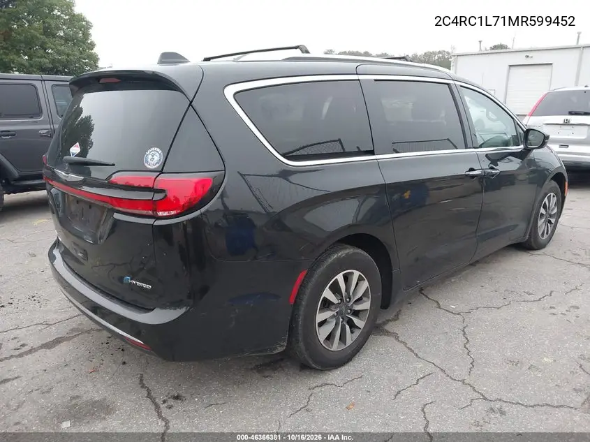 2021 CHRYSLER PACIFICA VIN 2C4RC1L71MR599452 — фото 4