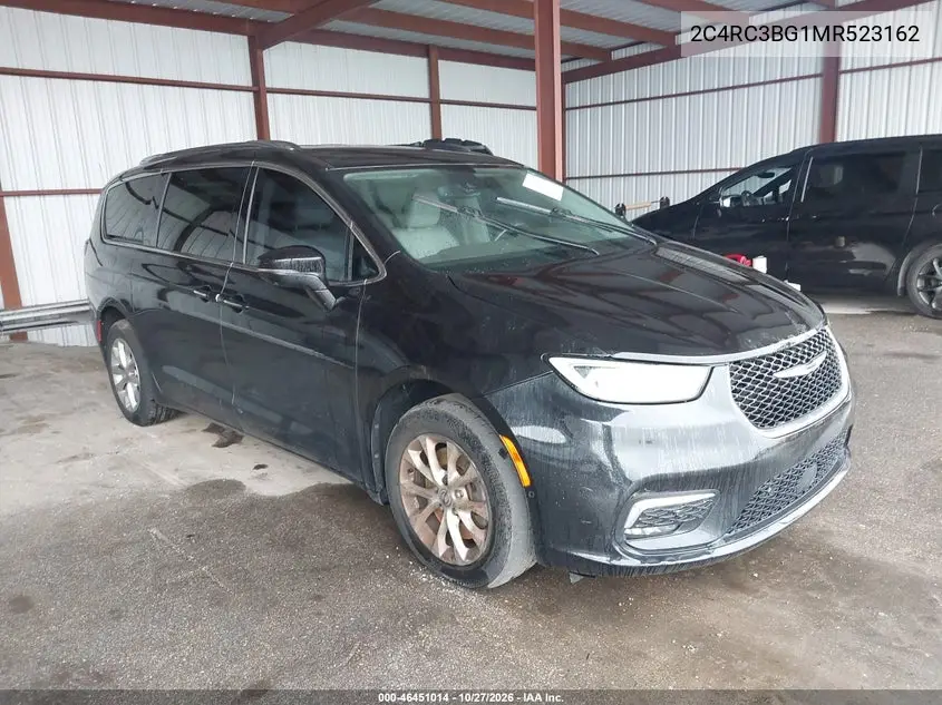 CHRYSLER PACIFICA 2021, VIN 2C4RC3BG1MR523162