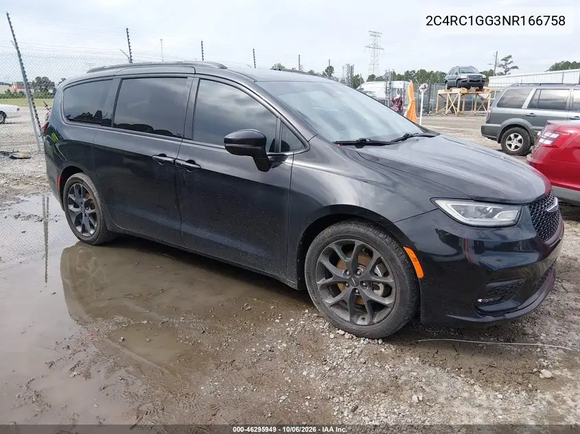CHRYSLER PACIFICA 2022, VIN 2C4RC1GG3NR166758