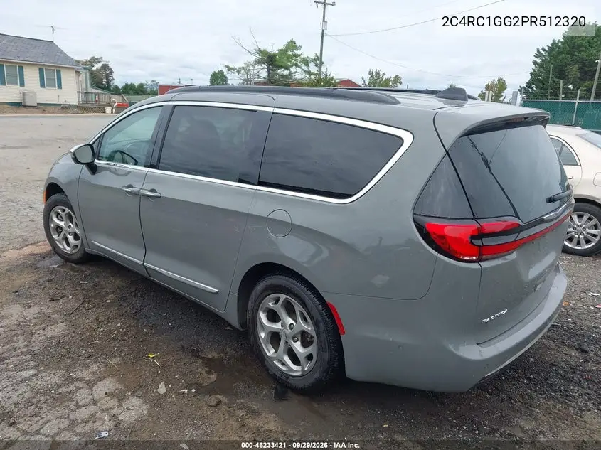 2023 CHRYSLER PACIFICA VIN 2C4RC1GG2PR512320 — фото 3