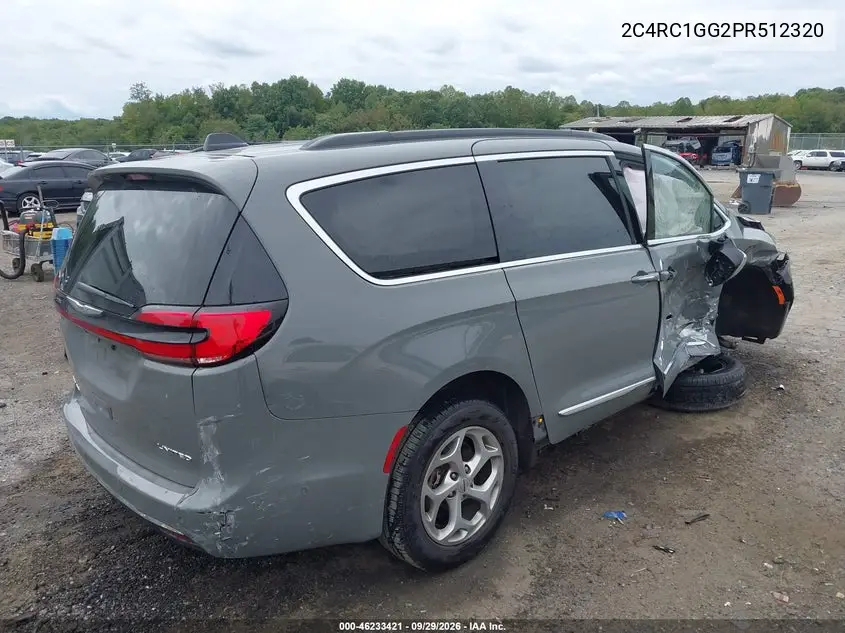 2023 CHRYSLER PACIFICA VIN 2C4RC1GG2PR512320 — фото 4