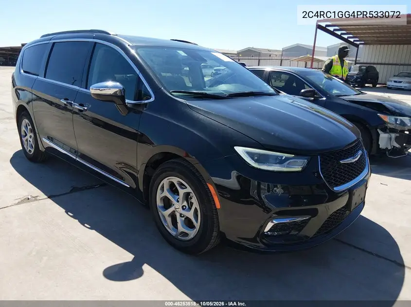 CHRYSLER PACIFICA 2023, VIN 2C4RC1GG4PR533072
