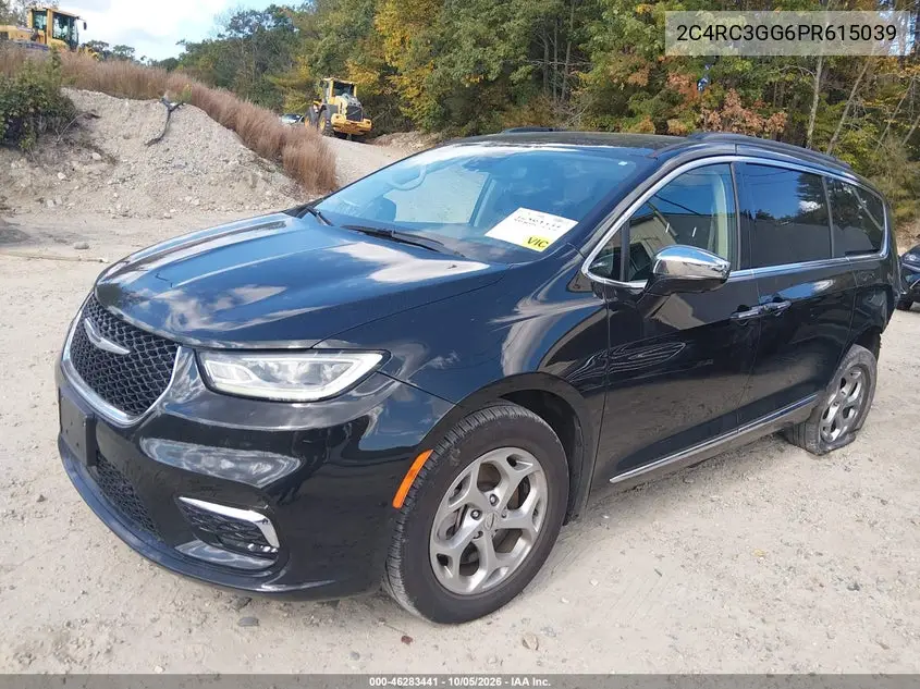 2023 CHRYSLER PACIFICA VIN 2C4RC3GG6PR615039 — фото 2