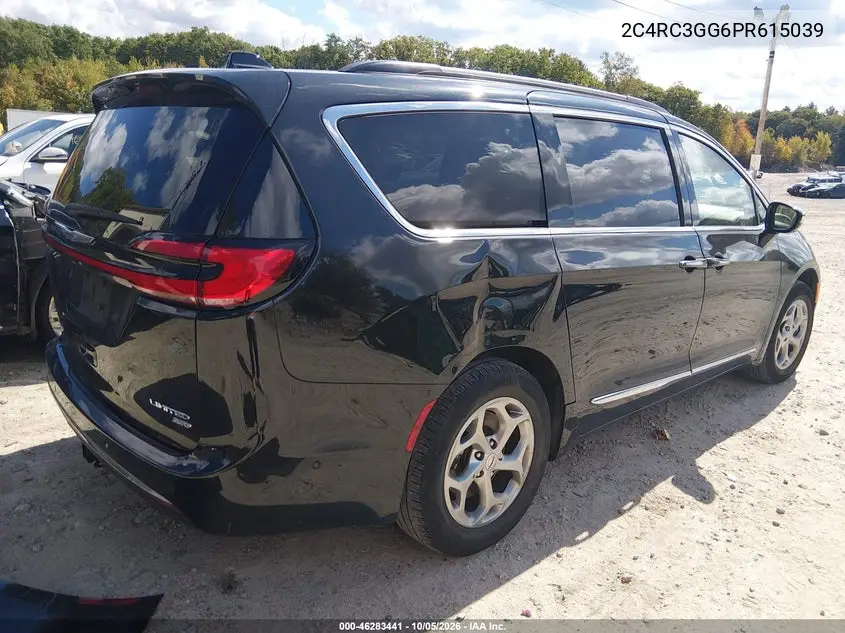2023 CHRYSLER PACIFICA VIN 2C4RC3GG6PR615039 — фото 4
