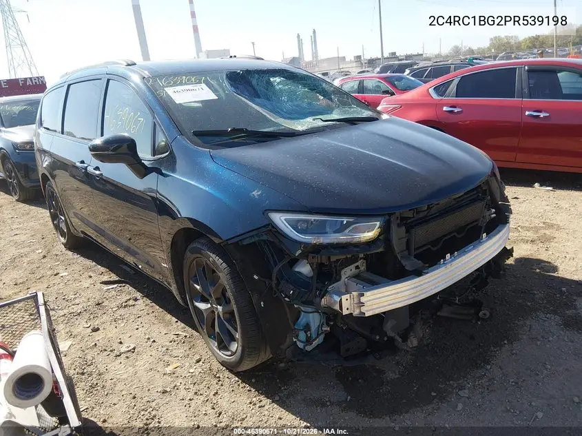 CHRYSLER PACIFICA 2023, VIN 2C4RC1BG2PR539198