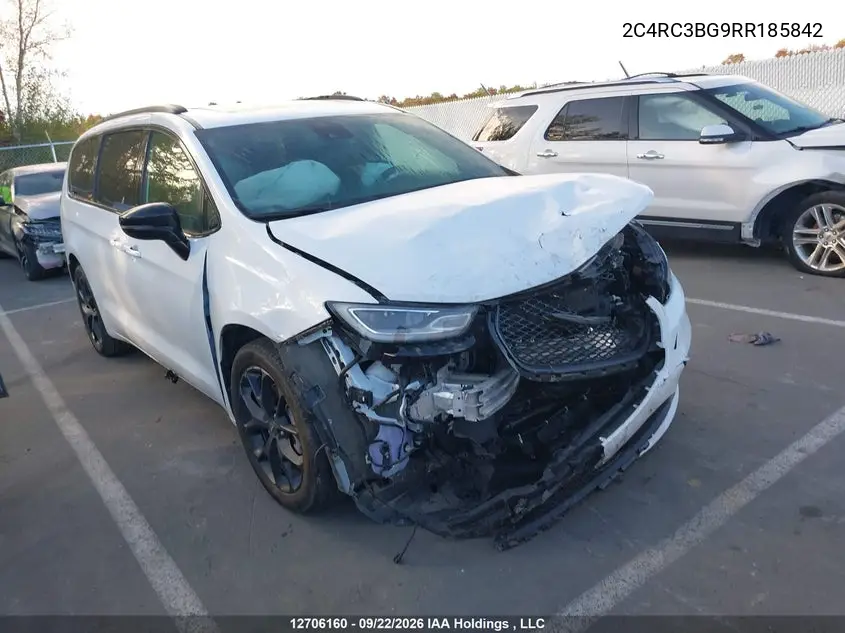 CHRYSLER PACIFICA 2024, VIN 2C4RC3BG9RR185842