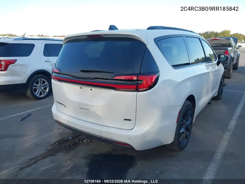 2024 CHRYSLER PACIFICA VIN 2C4RC3BG9RR185842 — фото 4