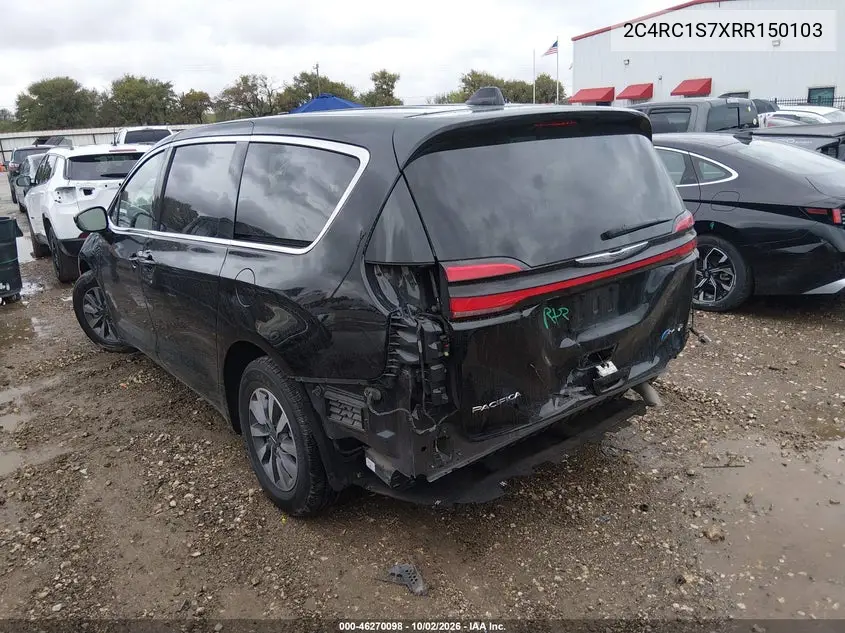 2024 CHRYSLER PACIFICA VIN 2C4RC1S7XRR150103 — фото 3