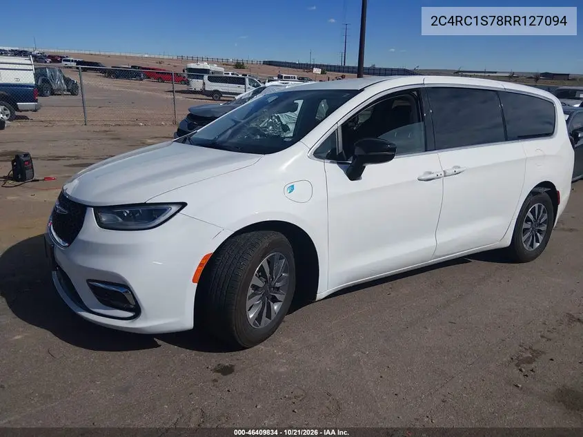 2024 CHRYSLER PACIFICA VIN 2C4RC1S78RR127094 — фото 2