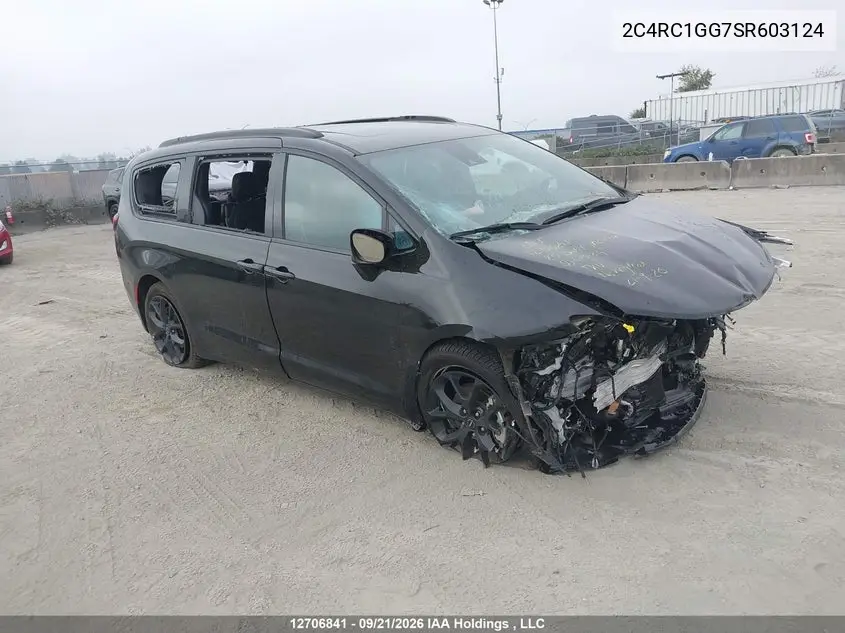 CHRYSLER PACIFICA 2025, VIN 2C4RC1GG7SR603124