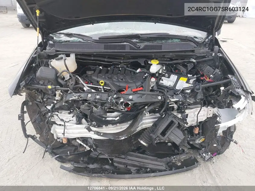 2025 CHRYSLER PACIFICA VIN 2C4RC1GG7SR603124 — фото 10
