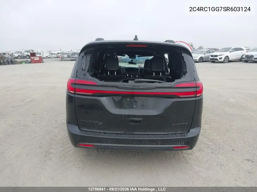 2025 CHRYSLER PACIFICA VIN 2C4RC1GG7SR603124 — фото 16