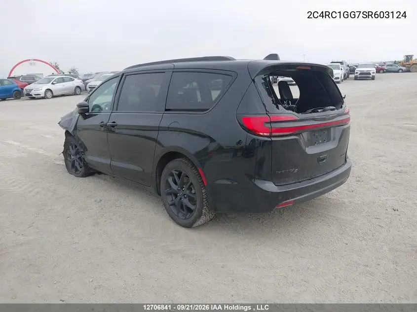 2025 CHRYSLER PACIFICA VIN 2C4RC1GG7SR603124 — фото 3