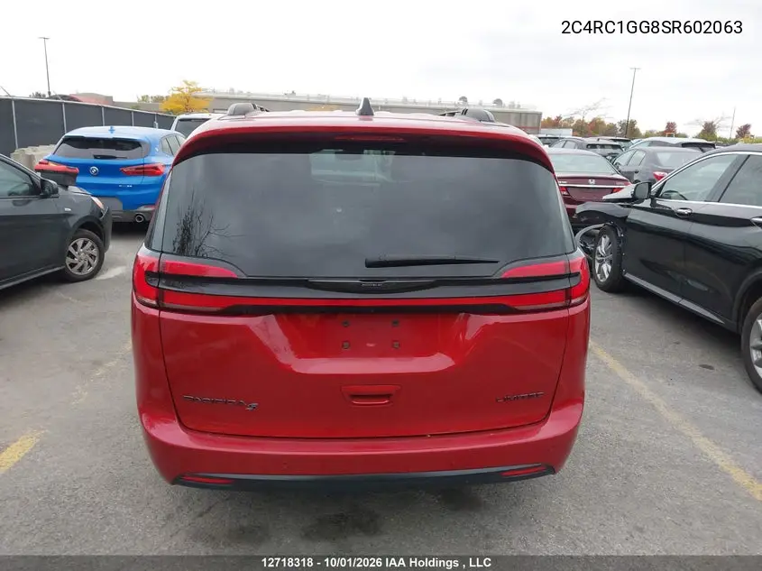 2025 CHRYSLER PACIFICA VIN 2C4RC1GG8SR602063 — фото 16
