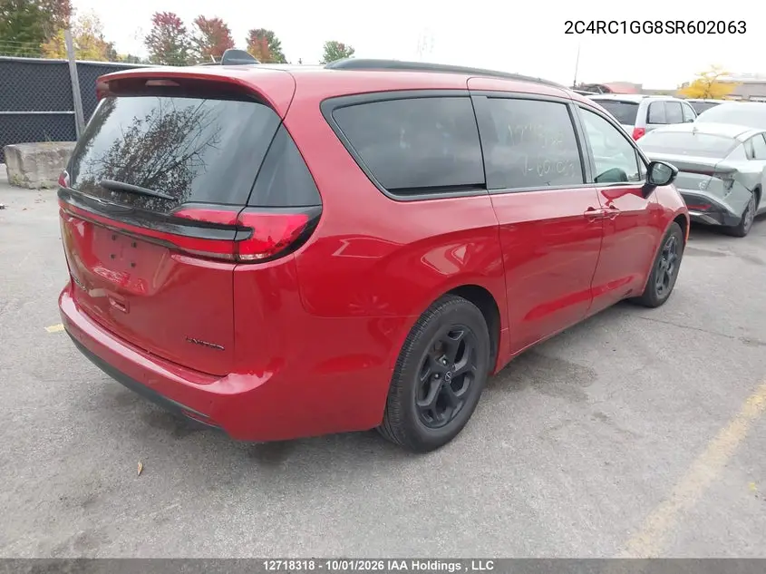 2025 CHRYSLER PACIFICA VIN 2C4RC1GG8SR602063 — фото 4
