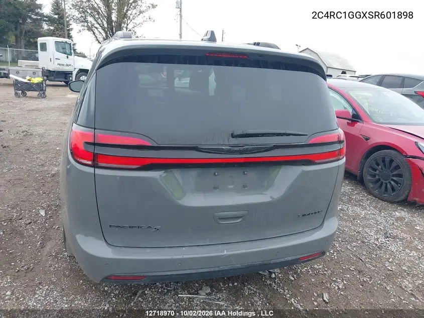 2025 CHRYSLER PACIFICA VIN 2C4RC1GGXSR601898 — фото 17