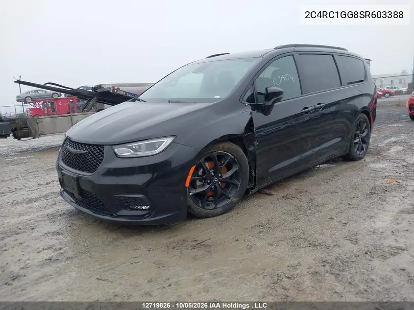 2025 CHRYSLER PACIFICA VIN 2C4RC1GG8SR603388 — фото 2