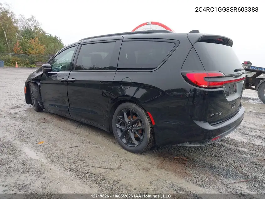 2025 CHRYSLER PACIFICA VIN 2C4RC1GG8SR603388 — фото 3