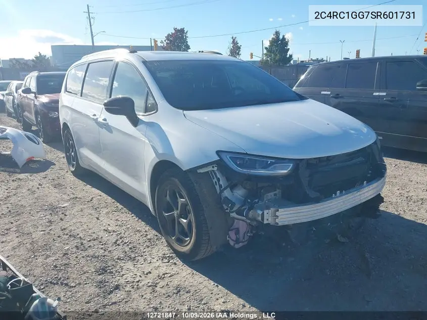 CHRYSLER PACIFICA 2025, VIN 2C4RC1GG7SR601731