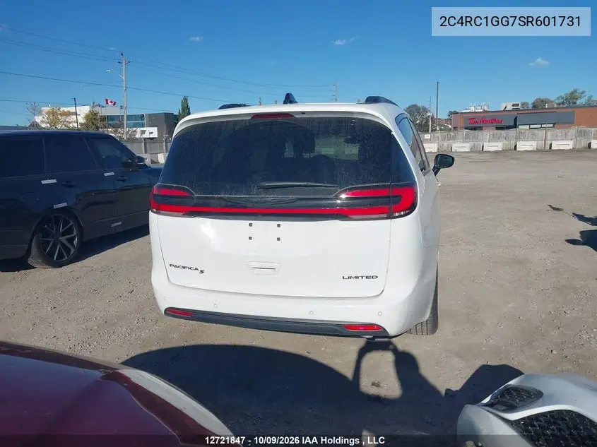 2025 CHRYSLER PACIFICA VIN 2C4RC1GG7SR601731 — фото 17