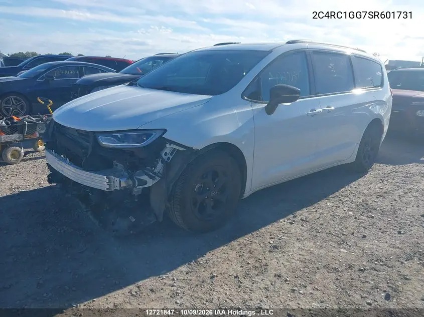 2025 CHRYSLER PACIFICA VIN 2C4RC1GG7SR601731 — фото 2